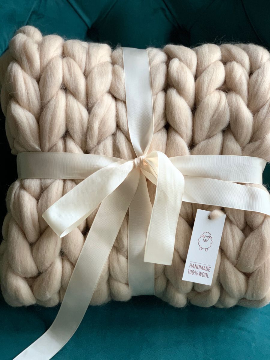 MANTA LANA MERINA KNITTA