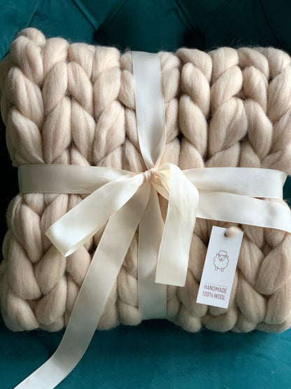 MANTA LANA MERINA KNITTA