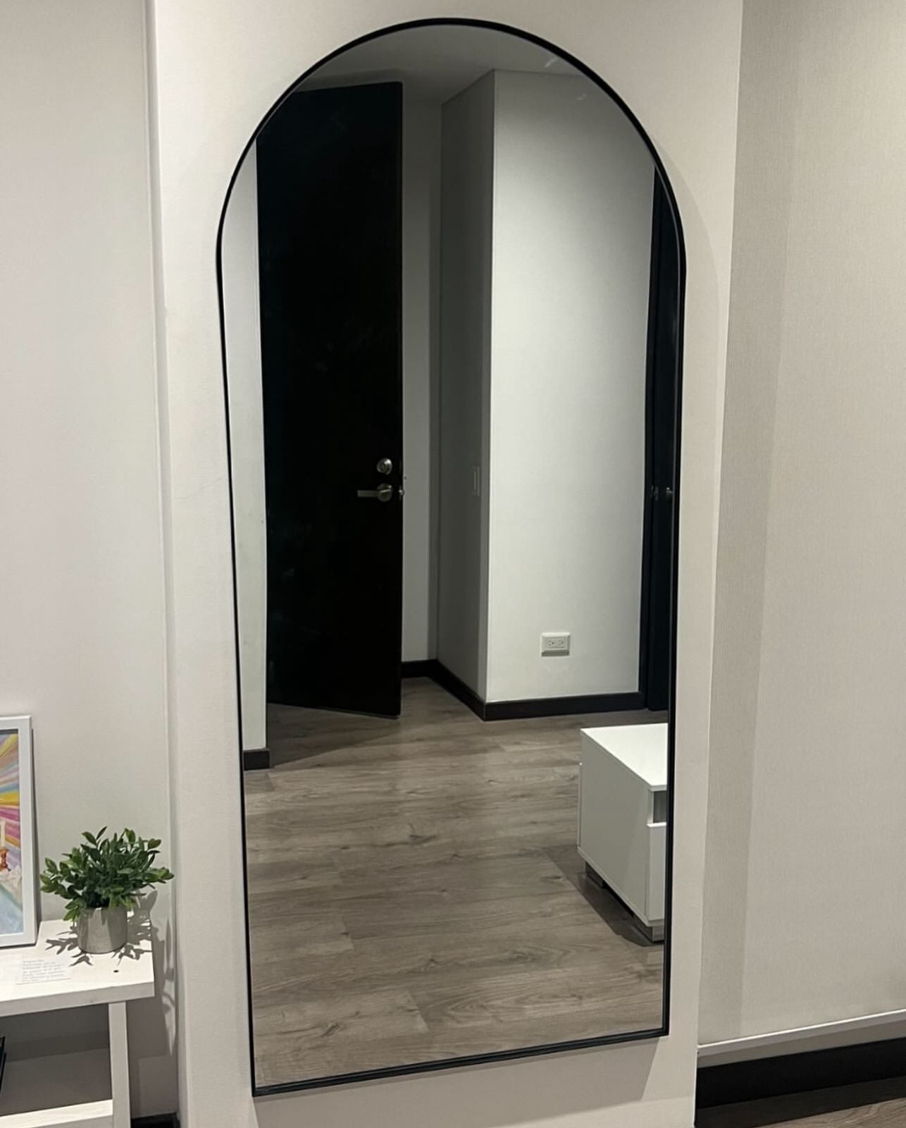 ARCO CON MARCO EN ACERO